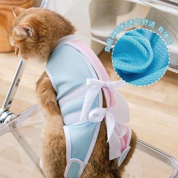 DoggieDoc Summer Lick-Resistant Pajama Jumpsuit