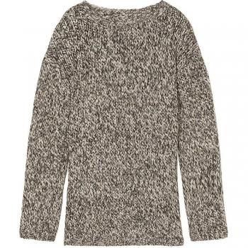Marc O'Polo Strickpullover relaxed braun l