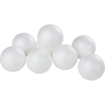 Pack de 8 Boules en polystyrène