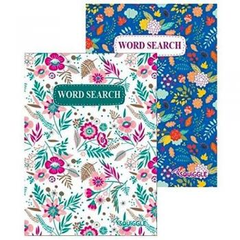 A5 Floral Word Search Puzzle Pack – Volume 2