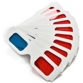 Paper Anaglyph 3D Glasses