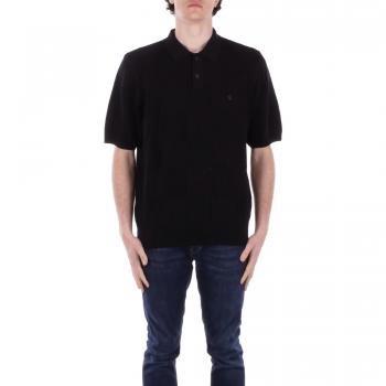 Black Checker Polo by Carhartt WIP