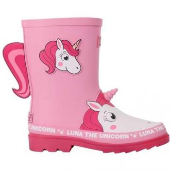 Stivali Regatta Mudplay II per Bambini Rosa EU 24