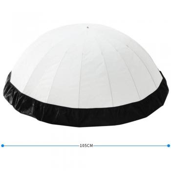 Difusor para sombrilla de fotografía 105/130/160cm, negro, U41-T/U51-T/U65-T