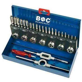 Assortimento maschi a mano BOHRCRAFT HSS-G rettificati (31pz)