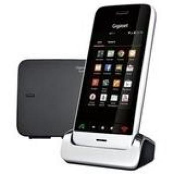 Teléfono Gigaset SL930A DECT negro con identificador de llamadas
