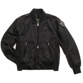 Modern Female Bomber in Black – Medium
