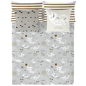 Panzup Cats Bettdeckenbezug (150 x 220 cm)