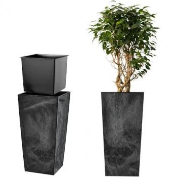 Vaso Kadax 68 cm – Supporto Fiori con Copertura Inserto