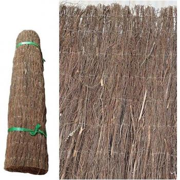 Suinga Brezo Ocultación Máxima 1x3m – Valla Jardín con Fibra de Coco