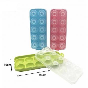 Contenitore per Uova 10 Posti Colorato in Plastica