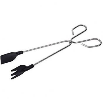 Pinza da cucina in acciaio inox con pala in nylon 30 cm