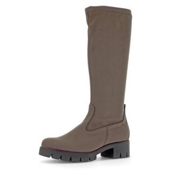 GABOR Stiefel Braun mit XS-Schaft und Plateau Größe 41