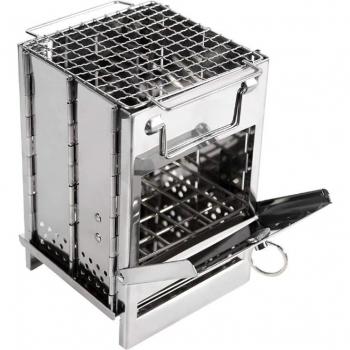 Kompakter BBQ-Grill für Reisen im Freien