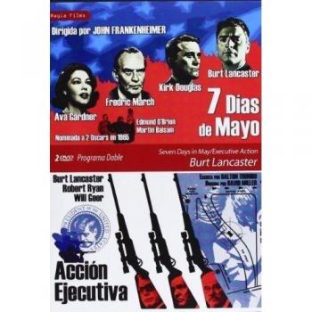 PROGRAMA DOBLE BURT LANCASTER (SIETE DÍAS DE MAYO-ACCIÓN EJECUTIVA)