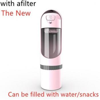 Bouteille d'eau avec abreuvoir pour animaux