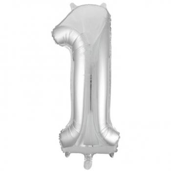 Foil Balloon Argento 86 cm