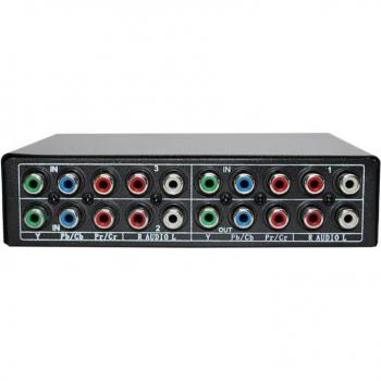Switch RGB/YPBPR 5 RCA – gestion de 3 voies, idéal PS2, Wii, TV