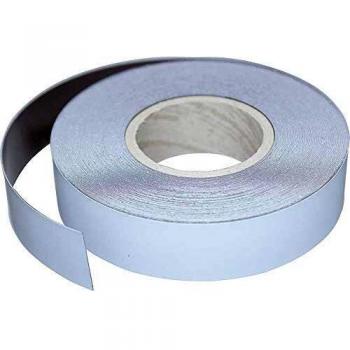 Magnetband weiß beschichtet 30 m x 25 mm