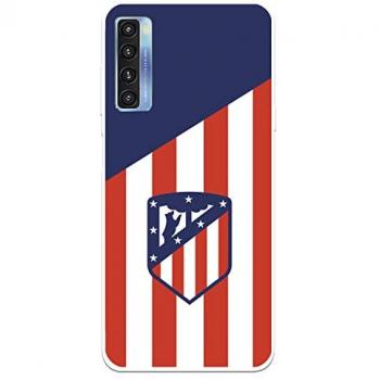 Funda de silicona flexible para TCL 20L del Atlético de Madrid