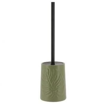 Tendance escobillero caqui hoja en gres para baño
