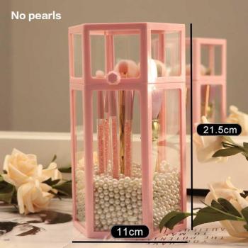 Bureau de rangement cosmétique à couvercle