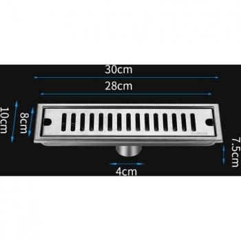 Drainage Douche Grand Carré 304
