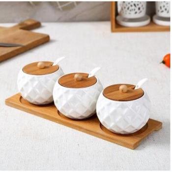 Botes de Sal y Cucharilla Eco-Home