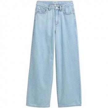 Tom Tailor 1041068 Bleached Blue Denim Wide‑Fit Jeans – 176 cm for Kids