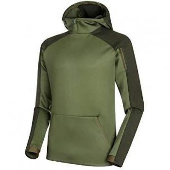 XL Iguanamelange Midlayer Pullover für Herren – Mammut Logo & Kapuze