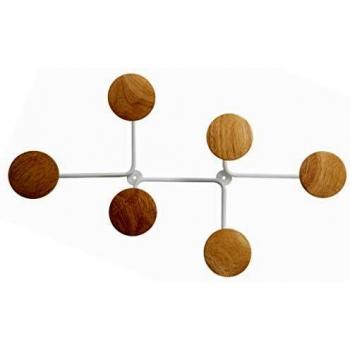 Appendiabiti da parete a 6 posti, L25 cm Alba