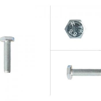 Boulon M10 (40 mm) Galvanisé – Lot de 100
