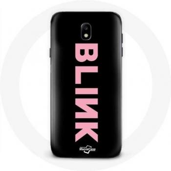 Coque Samsung Galaxy S5 Logo Blackpink Fandom Noir