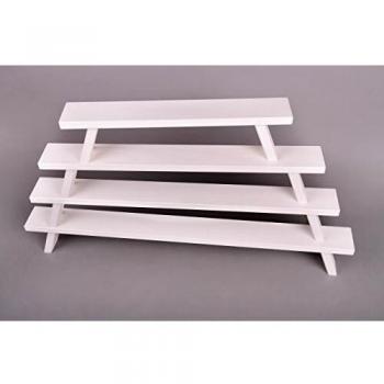 Weigla Fensterbank für Schwibbögen, 45 cm in Weiß