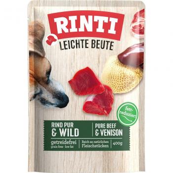 RINTI Leichte Beute 30x400 g – Economía: Carnes Puras de Vacuno y Caza