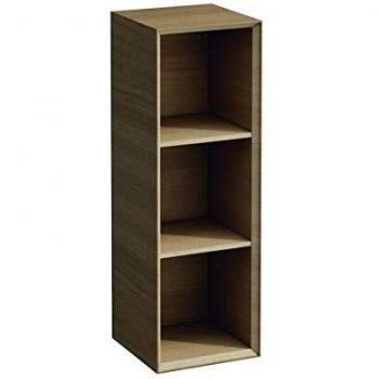 Armoire Semi-Ouverte Laufen – Taille 900x300x300, Chêne Foncé