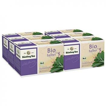 Bünting Tee Salbei Bio, 20 Tassenbeutel