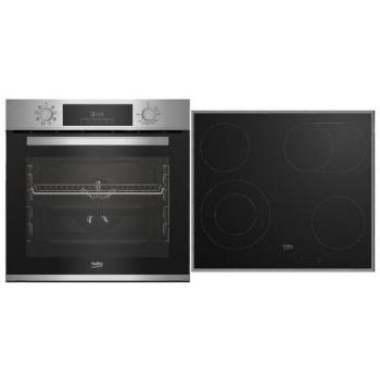 Beko BBSM12320X Backofen mit Teleskopauszug