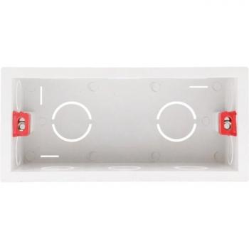 EsooLi 144mm*67.5mm Mounting Box for Wall Light Touch Switch and USB Socket