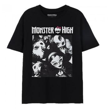 Monster High Ladies Black T-Shirt with Dolls M