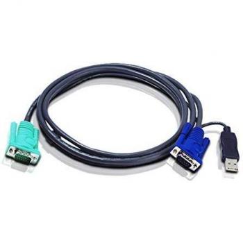 Switch KVM Aten Cable KVM USB con SPHD 3 en 1 de 1,8 m 1,8 m
