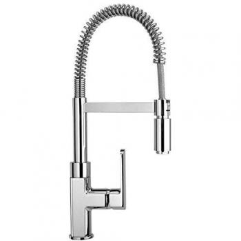 Robinet mitigeur cuisine sans perche, bec tournant 86CR556 OVO-PAINI