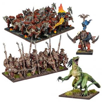 Figurine Salamandre des Rois de la Guerre
