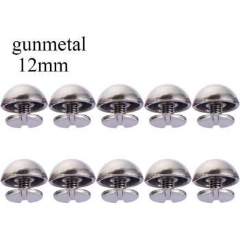10pcs Round Head Strap Rivets for Luggage Craft, 8/10/12mm