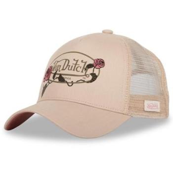 Cappellino Regolabile Von Dutch Beige/Rosa