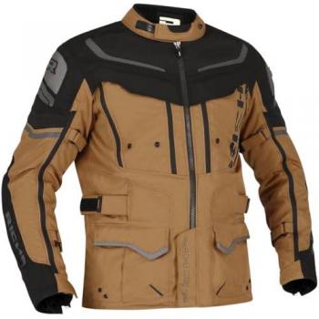 Infinity 2 Adventure de RICHA – Veste Moto Textile Imperméable Caméléon Noire