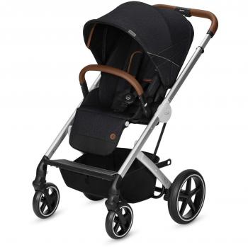 CYBEX Gold Balios S Pushchair, Denim Collection, Lavastone Black
