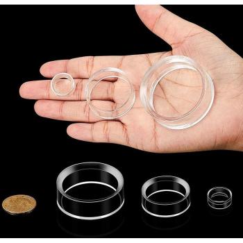 Acrylic Round Storage Holder for Collections
