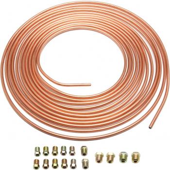 25 ft Premium Brake Line Coil – Versatile Size Compatibility – Corrosion Shielded