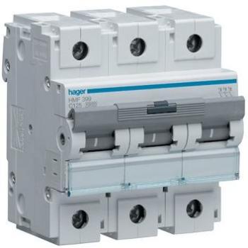 HAGER HM Curva‑C 10 kA 3Fusible 125 A Automático